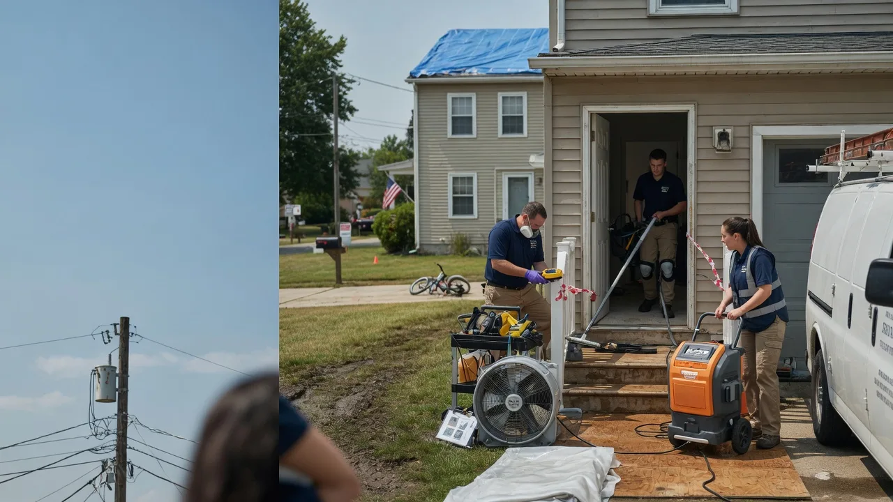 Water Damage Repair in Calypso, NC near me